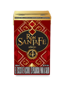 Tetra 250ml Ron Santafe Nueva Imagen